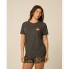 Dámské triko Salty Crew Floral Crab B.F. Tee