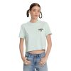 Dámské triko Volcom Dial Crop Tee